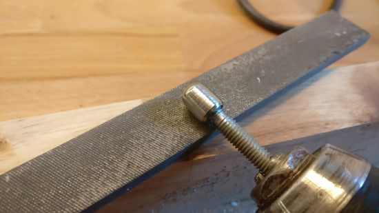 Dampfdüse aus Edelstahl-Hutmutter für La Pavoni Professional oder Europiccola hergestellt